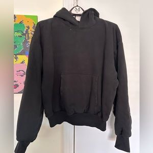 Yeezy hoodie in black